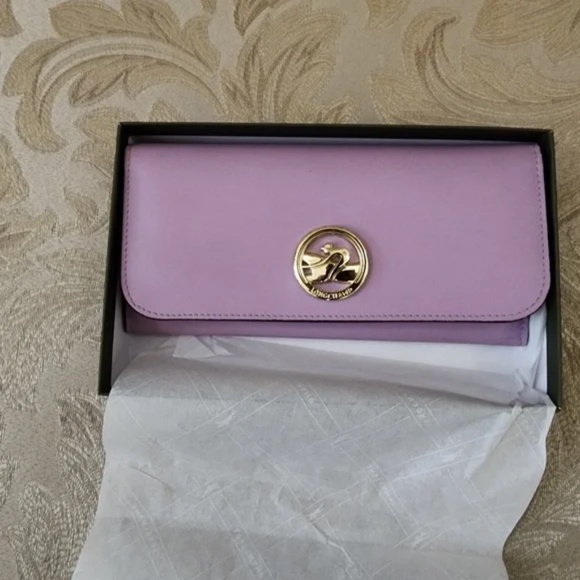 Longchamp Long Lilac Continental Wallet - Picture 3 of 8